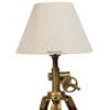 Vintage Tripod Table Lamp, Adjustable Stand, Rustic Vintage Modern Design Standing Lamp For Bedroom, Dining And Living Room - Image 3