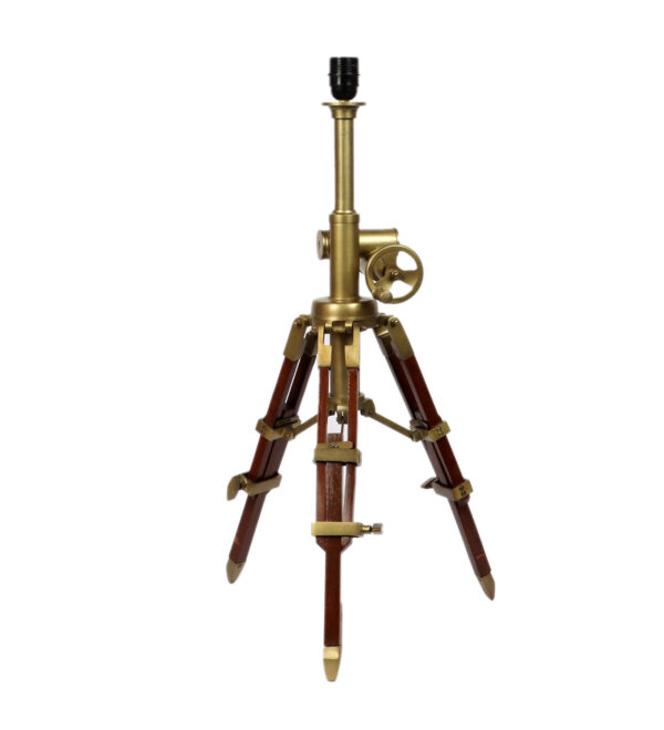Vintage Tripod Table Lamp, Adjustable Stand, Rustic Vintage Modern Design Standing Lamp For Bedroom, Dining And Living Room - Image 7