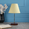 Light Gold Brown Base Conical Lamp Shade Suitable for Table Home Decoration Living, Dining Room Bedside Table Lamp Gift Item(PALE YELLOW) - Image 2