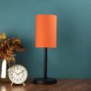 Black Base Black Rod Cylinder Lamp Suitable for Table Home Decoration Living, Dining Room Bedside Table Lamp Gift Item (ORANGE) - Image 2