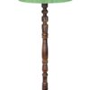 Pack of 2 Rustic Wood Conical Floor Lamp, Standing Light for Home Decor Living Room Bedroom & Dining Room Hotels Restaurant & Cafe and Gifting Items Complete Set- (Green Texture) - Image 4