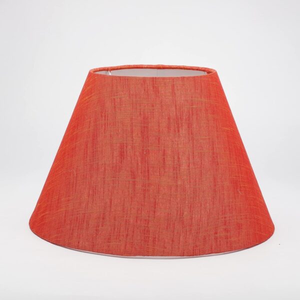 Pack of 2 Rustic Wood Conical Floor Lamp, Standing Light for Home Decor Living Room Bedroom & Dining Room Hotels Restaurant & Cafe and Gifting Items Complete Set- (Red Texture) - Image 6