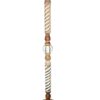 Pack of 2| Rustic Wood Drum Floor Lamp, Light Decoration for Home Corner,Living Room & Bedroom Bedside Floor Lamp, Antique Floor Light for Hotel and Restaurant Complete Set- (Beige) - Image 6