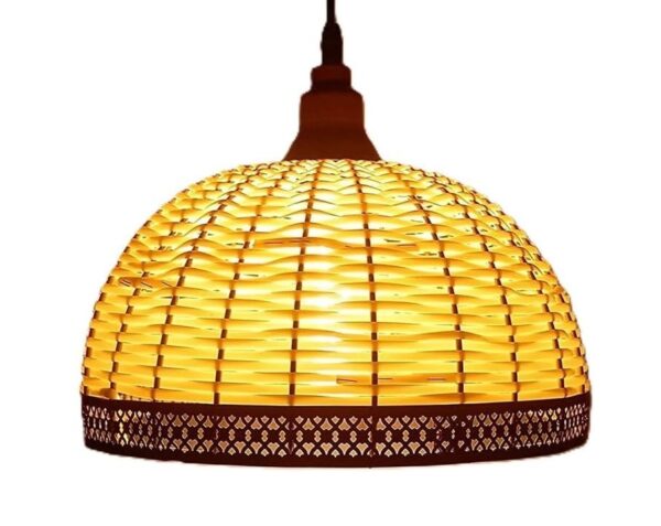 Arcade Shaped Bamboo Ceiling/Hanging Light for Indoor and Outdoor Lighting, Home Décor - Image 5