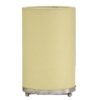 Small Round Table Lamp with Attached Metal Stand for Bedside, Study Table, Home Décor (Cream) - Image 6