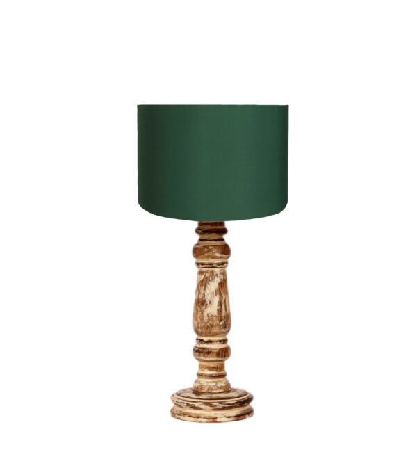Retro Wooden Table Lamp Suitable For Bedroom Office And Living Room, Pack Of 1(Complete Set) - Image 3