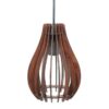 Egg-Shaped Wooden Hanging Light, Ceiling/Pendant Light, Indoor Decoration & Lighting - Image 4