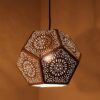 Moroccan Hanging Light Fixtures Handcrafted Hanging Lantern Turkish Pendant Light Gifts Items (Aurora)