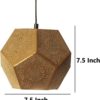 Moroccan Hanging Light Fixtures Handcrafted Hanging Lantern Turkish Pendant Light Gifts Items (Aurora) - Image 5