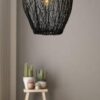 Hanging Lamp, Metal Tumbled Wire Ceiling Light for Home, Office, Hotels, Resorts, Bar, Kitchen Island and Cafe (Black) - Image 2