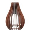 Egg-Shaped Wooden Hanging Light, Ceiling/Pendant Light, Indoor Decoration & Lighting - Image 7