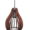Egg-Shaped Wooden Hanging Light, Ceiling/Pendant Light, Indoor Decoration & Lighting - Image 6