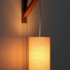 Cylinder Wall Light with Wooden Suppoter, Hanging Wall, Bedside & Study Table, Wall Lamp(Flex)