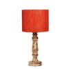 Retro Wooden Table Lamp Suitable For Bedroom Office And Living Room, Pack Of 1(Complete Set) - Image 4