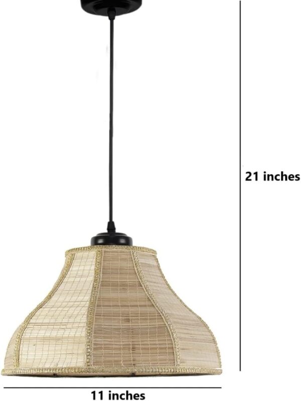 Unique Bamboo Pendant/Hanging Light for Home, Hotels, Restaurants & Cafe - Image 2