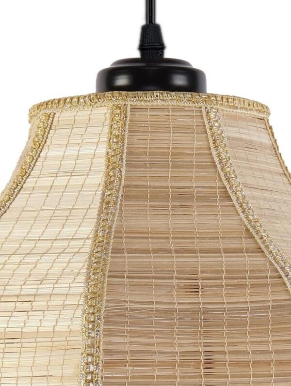 Unique Bamboo Pendant/Hanging Light for Home, Hotels, Restaurants & Cafe - Image 4