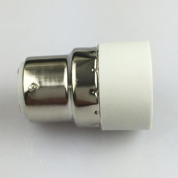 B22 to E14 Light Bulb Adapter | Bayonet to Small Edison Screw Converter Socket (Pack of 100) - Image 2
