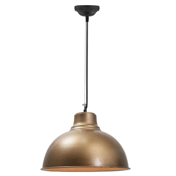 Modern Industrial Metal Pendant Light – Rustic Hanging Ceiling Lamp for Kitchen Island, Dining Room, Living Room, or Entryway Décor - Image 7