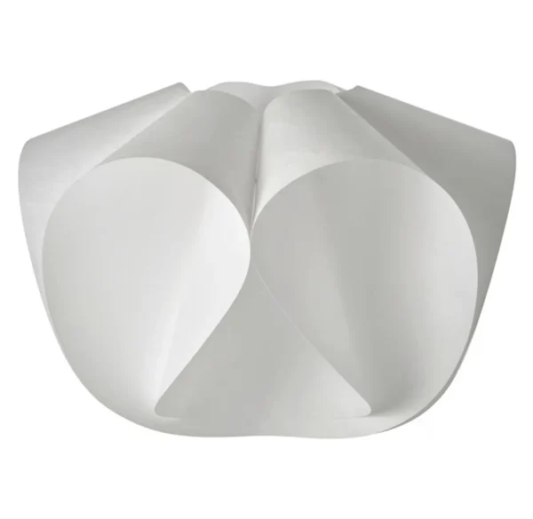 20-Inch Sculptural Pendant Lamp – Organic Modern Light for Living Room, Bedroom or Dining – Soft Glow Flower-Shaped Ceiling Light Fixture - Image 2