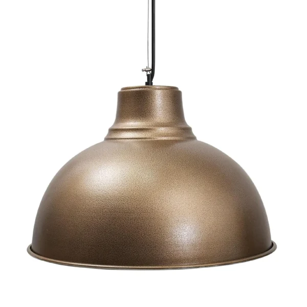 Modern Industrial Metal Pendant Light – Rustic Hanging Ceiling Lamp for Kitchen Island, Dining Room, Living Room, or Entryway Décor - Image 3