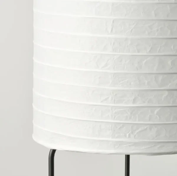 BTR CRAFTS Tall Minimalist Rice Paper Floor Lamp – Japanese Style Corner Light with Soft Ambient Glow for Modern Living Rooms - Image 8