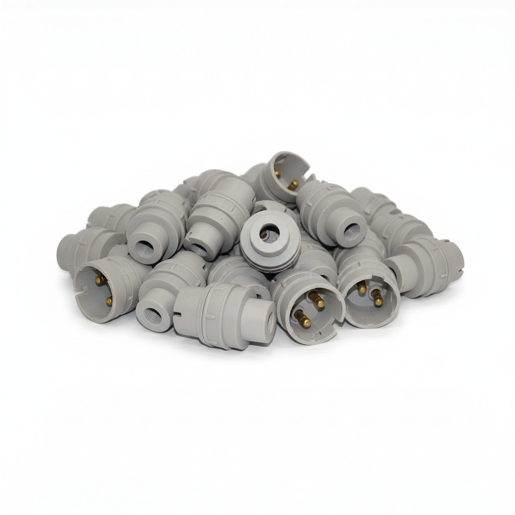 B22 Plastic Bulb Holder – Durable Lamp Socket for Home & Commercial Lighting(Pack of 50)