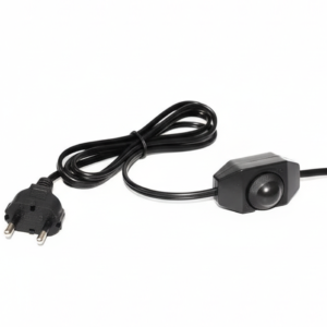 Inline Rotary Dimmable Switch with Wire – Heavy Duty On/Off Cord Switch for Lamps & Appliances(Pack of 50)