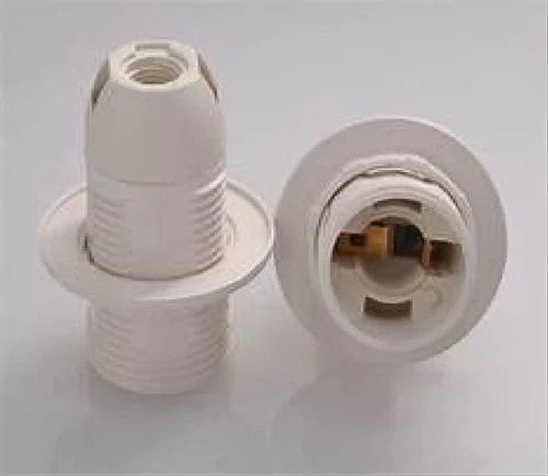 E14 Plastic Lamp Holder Socket with Threaded Base | Small Screw Bulb Holder for Table Lamp, Wall Light & DIY Lighting Fixtures (Pack of 50) - Image 5